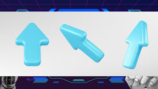 blue pen cursor set